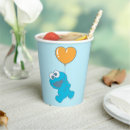 Search for sesame street characters paper cups Cookie monster