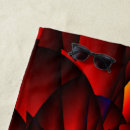 Search for red and black beach towels For her