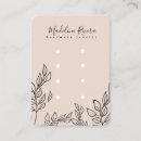 Search for leaf chubby business cards Modern