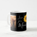 Search for sunflower photo mugs Mum