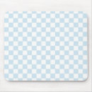 Search for checked pattern mousepads Blue and white