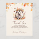 Search for cute hedgehog thank you cards Floral