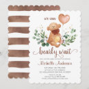 Search for bearly wait baby shower invitations Brown