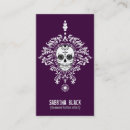 Search for sugar skull business cards Gothic
