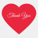 Search for thank you red stickers Heart