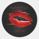 Search for red lips stickers Makeup artist