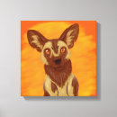 Search for african canvas prints African wild dog