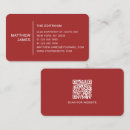 Search for warm business cards Minimal