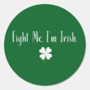 Search for funny shamrock stickers Shenanigans