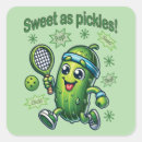 Search for cute pickle stickers Pickleball player