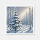 Search for red cardinal napkins Wildlife