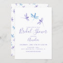Search for dragonfly bridal shower invitations Watercolor