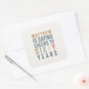 Search for cheers to 60 years stickers Party