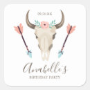 Search for tribal skull stickers Bohemian