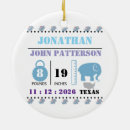 Search for birth announcement christmas tree decorations Cute