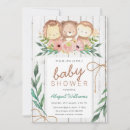 Search for rustic woodland animals baby shower invitations Bear