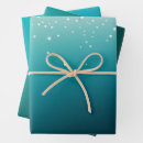Search for teal and silver wrapping paper Green