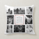 Search for wedding cushions Black and white