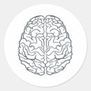 Search for human brain Watercolor