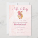 Search for duck baby girl shower invitations Watercolor