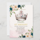 Search for princess crown birthday invitations Tiara