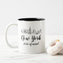 Search for new york city big apple mugs Nyc skyline