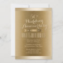 Search for bronze wedding invitations Golden