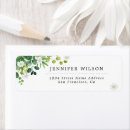 Search for elegant rustic return address labels Eucalyptus