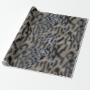 Search for faux fur wrapping paper Leopard