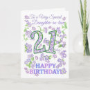 Search for daughters 21st birthday cards Pretty