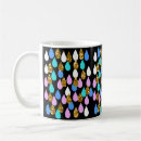 Search for raindrop pattern mugs Blue
