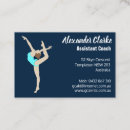 Search for gymnastics business cards Coach