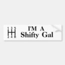 Search for stick shift bumper stickers Standard