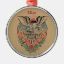 Search for eagle designs christmas tree decorations Usa