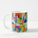 Search for mosaic tile mugs Colorful