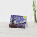 Search for starry night christmas cards Gold foil