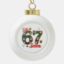 Search for family of 6 christmas tree decorations Funny