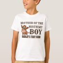 Search for 1st birthday kids tshirts Cowboy