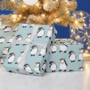 Search for cute penguin wrapping paper Pattern