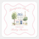 Search for eiffel tower baby shower stickers Blue