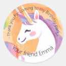 Search for happy birthday unicorn stickers Girl