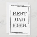 Search for daddy note cards Black and white
