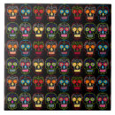 Search for mexican day of the dead tiles Skull