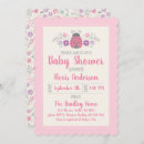 Search for ladybug baby shower invitations Girly