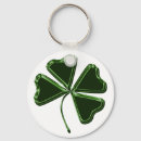 Search for green clover key rings Leaf