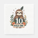 Search for wild one napkins Cute