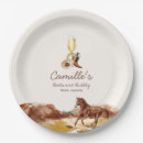 Search for western country wedding plates Boots and bubbly