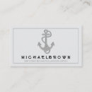 Search for charter boat business cards Anchor