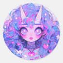 Search for fantasy creature stickers Pink