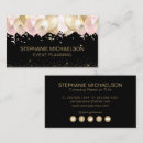 Search for party balloons business cards Glitter